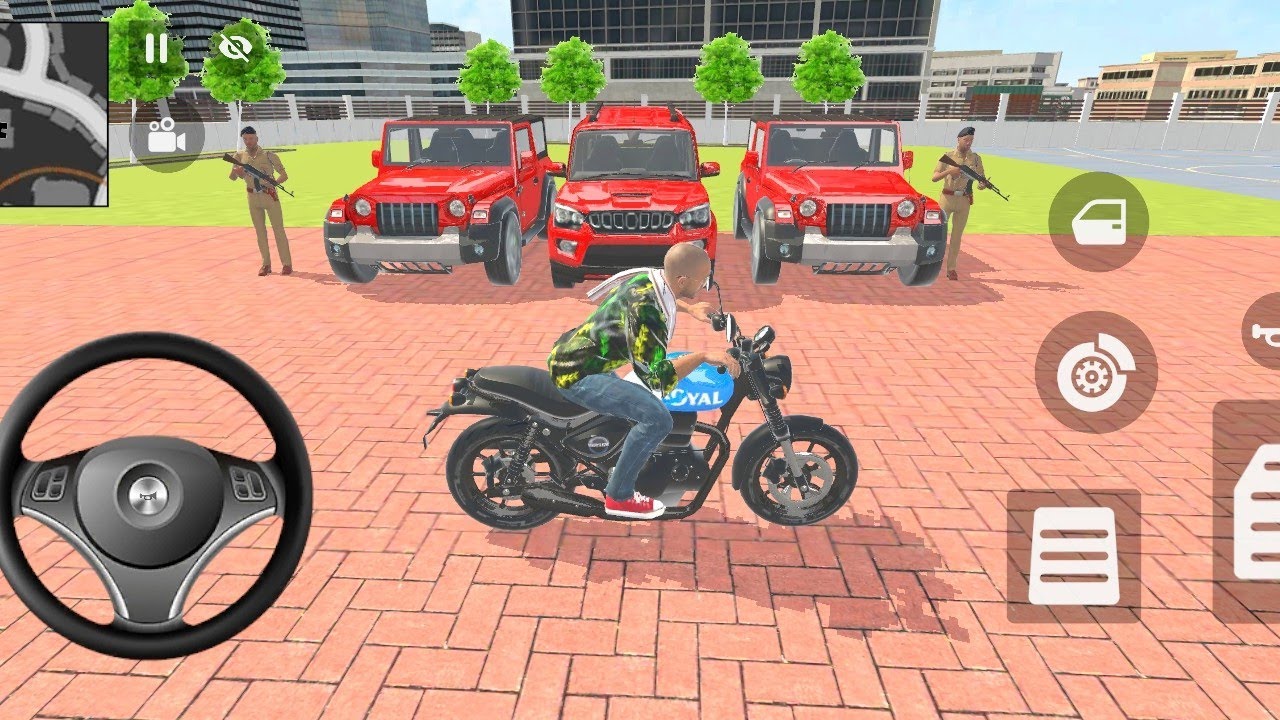 🎮 Franklin Purchase 2️⃣ Red Thar 🛻 & 1️⃣ Scorpio In Indian 🇮🇳 bike theft auto simulator 