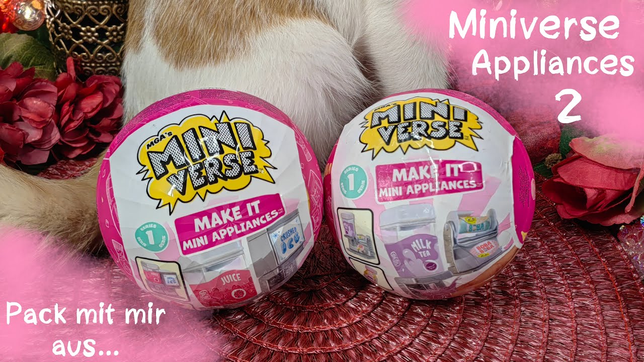 Miniverse Appliance -  Saft und Boba/Bubbletea Trinkautomaten #auspacken