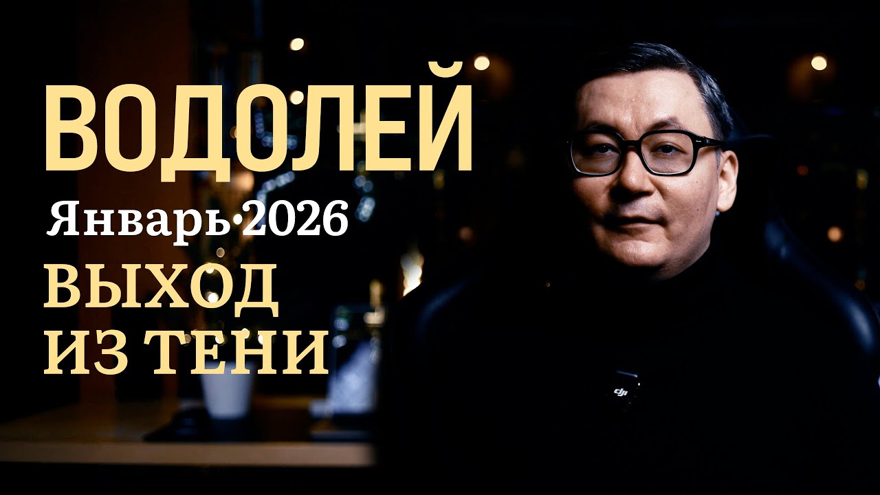ВОДОЛЕЙ - ГОРОСКОП НА ЯНВАРЬ 2026