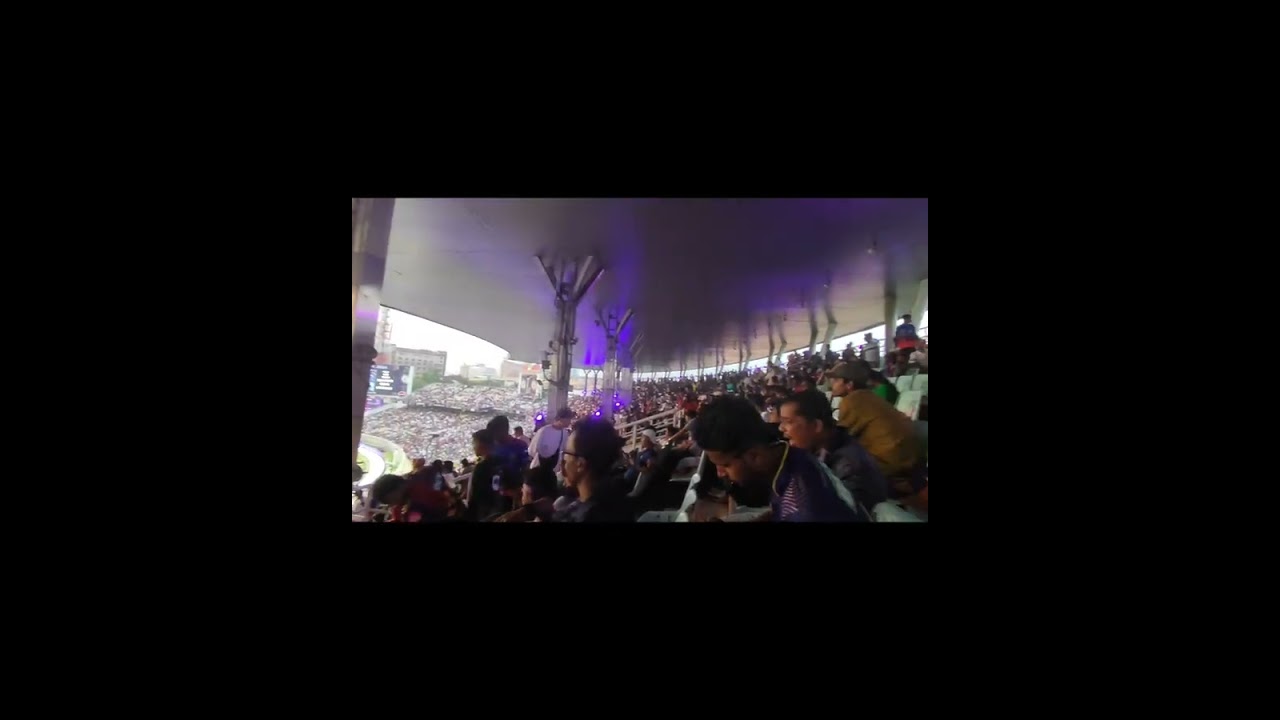 B1 Block view from Seat 2153 Eden Gardens