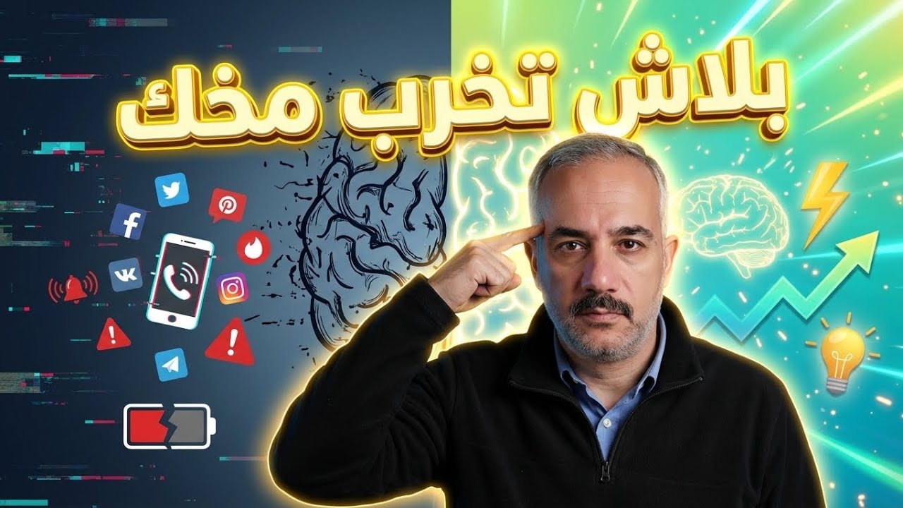 إزاي تبطل العادات اللي بتخرب مخك وتركيزك؟ (خطة استرجاع الطاقة الذهنية)