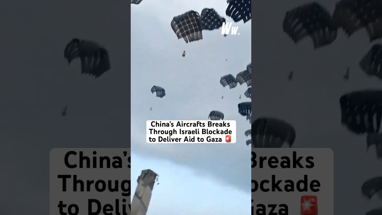 China Breaks Through Israeli Blockade to Deliver Aid to Gaza 