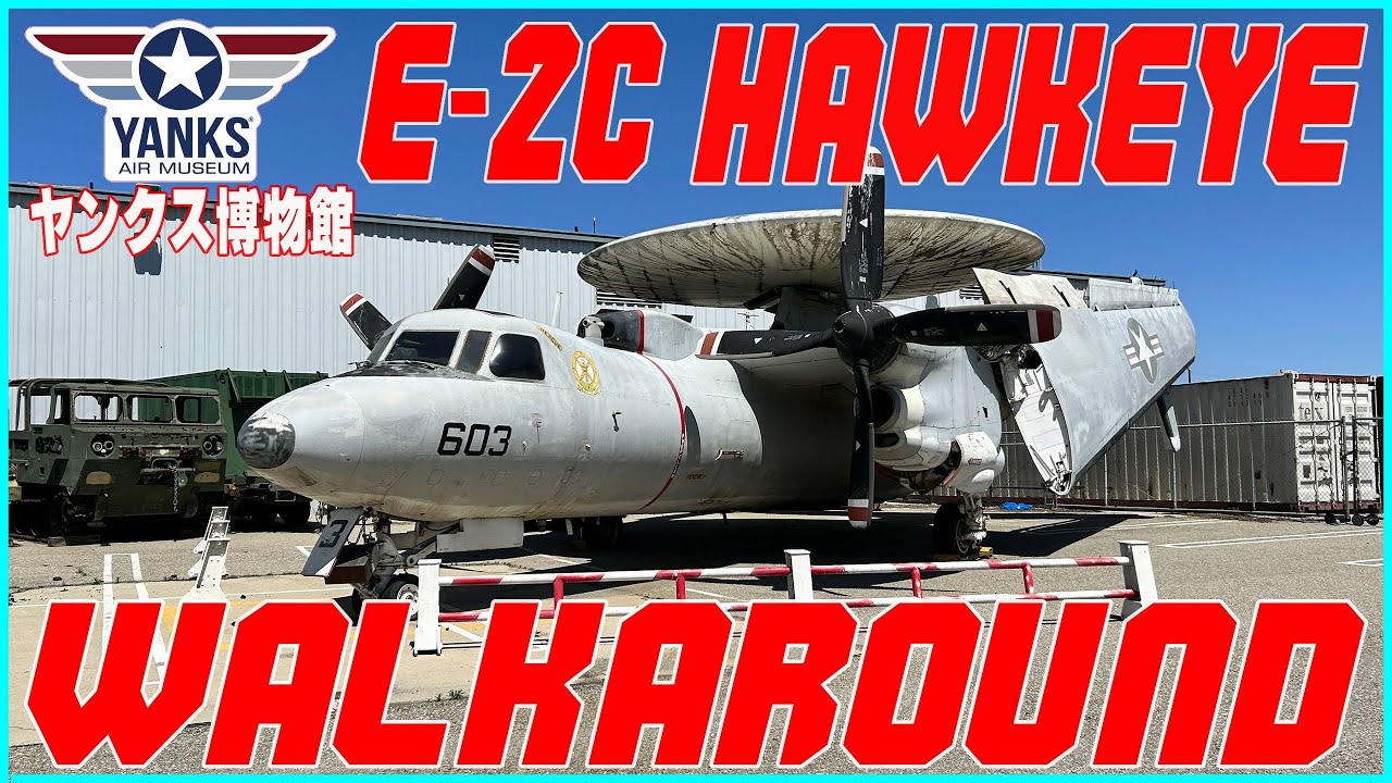 E-2C HAWKEYE WALK AROUND