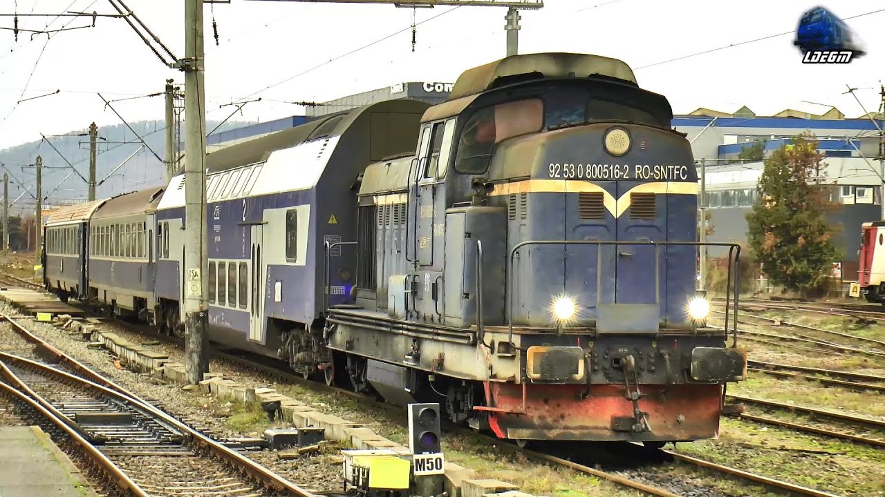Jerry LDH1250 80-0516-2 la Manevră în Gara Bistrița Nord - 22 Noiembrie 2025