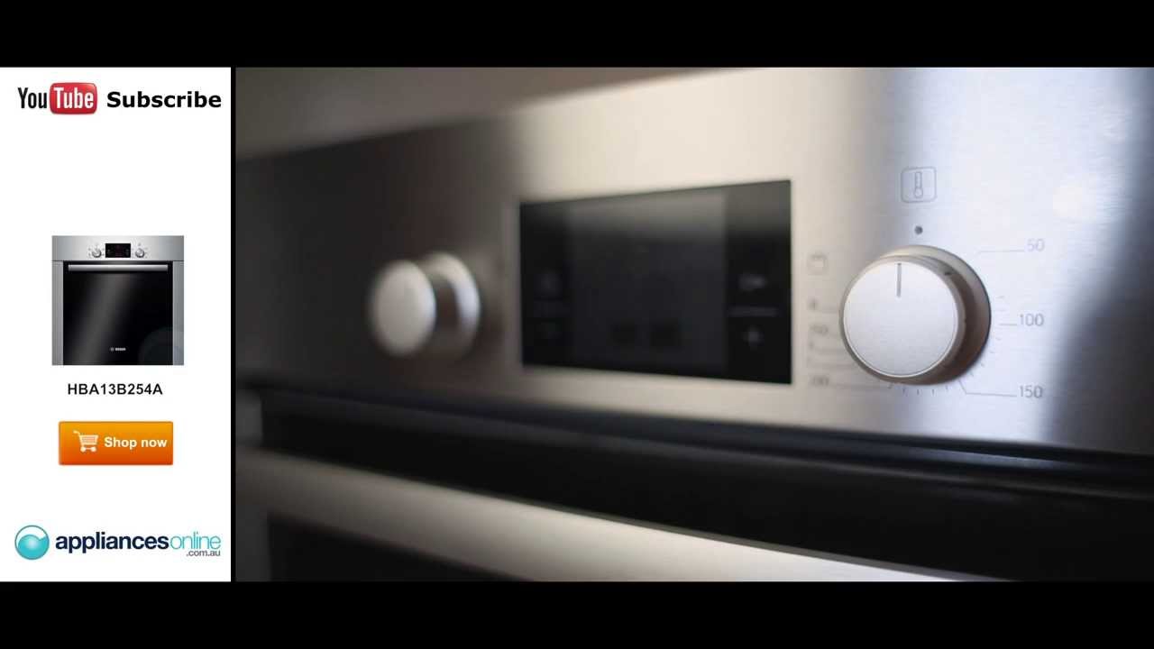 Expert describes the high quality Bosch HBA13B254A electric wall oven - Appliances Online