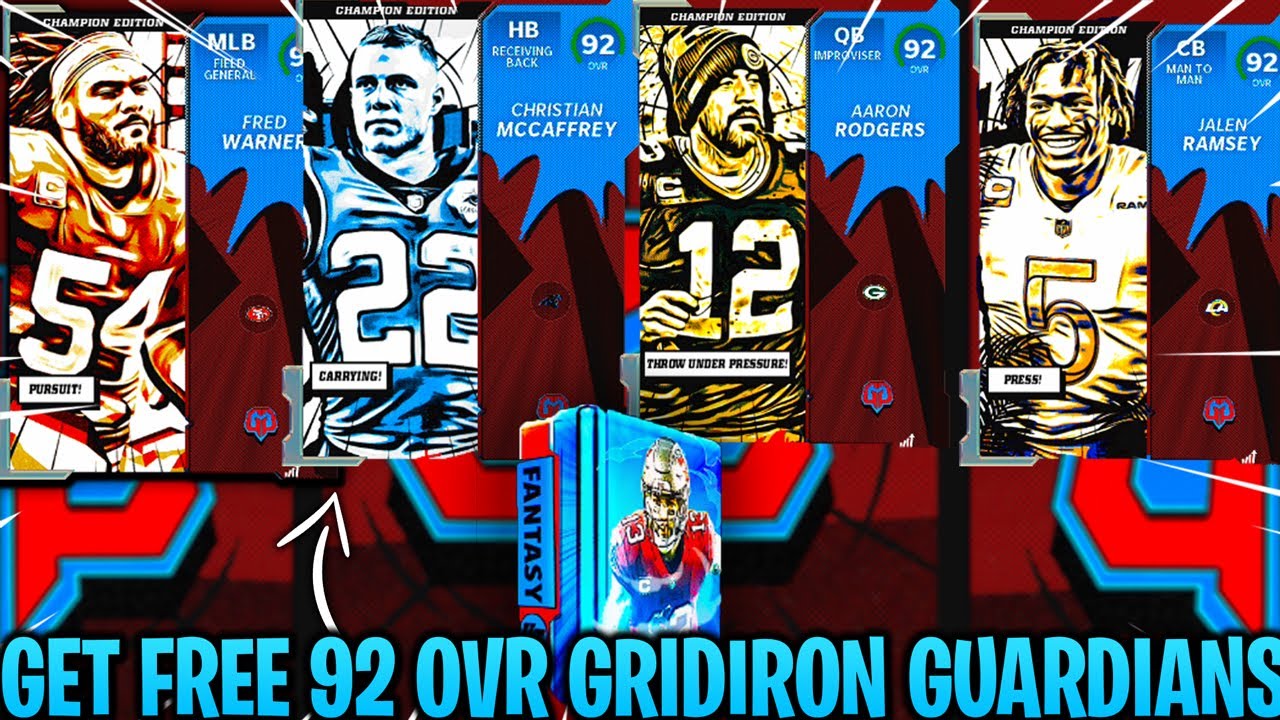 MUT 22 FREE 92 OVR GRIDIRON GUARDIANS! Players, Sets, Auction House | Best cards in Madden 22