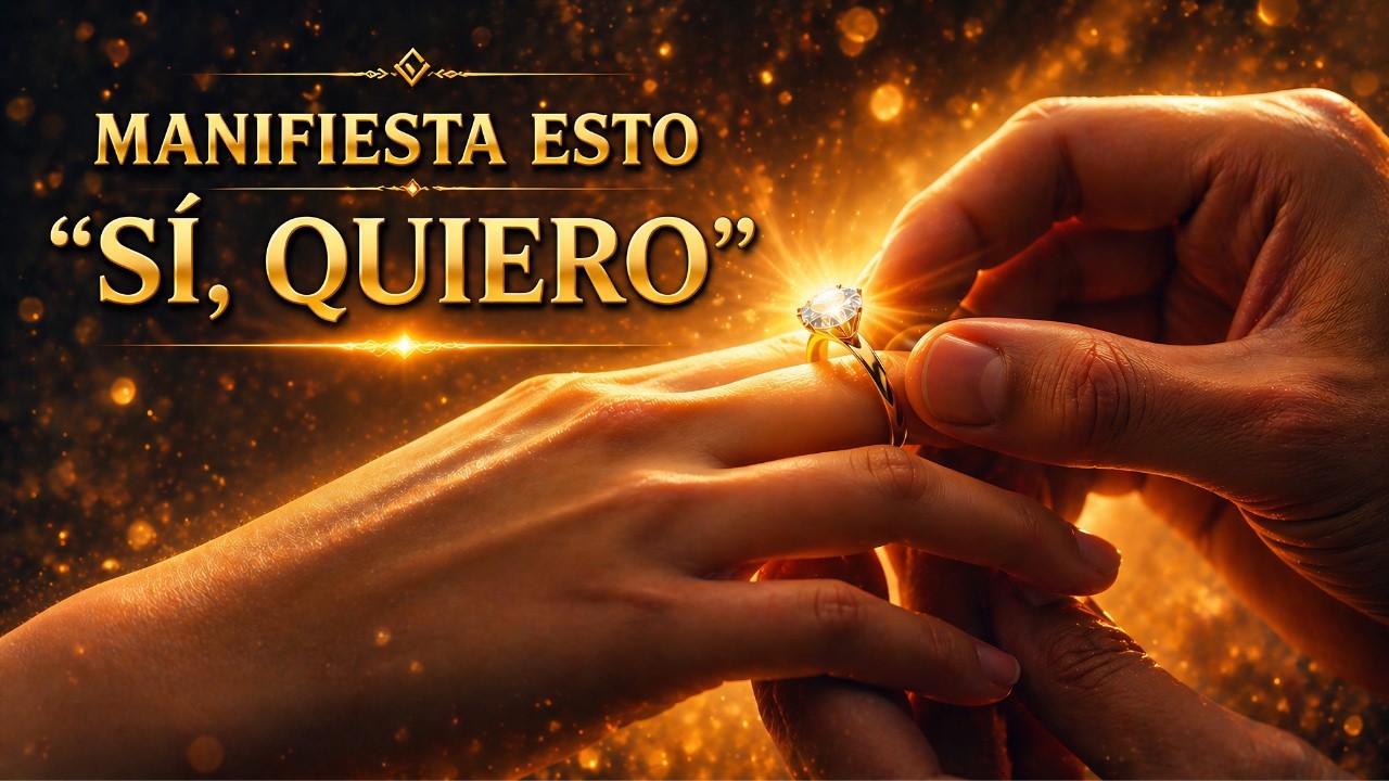 💍 S&Iacute;, QUIERO: MANIFIESTA EL AMOR QUE DESEAS 💕 Meditaci&oacute;n