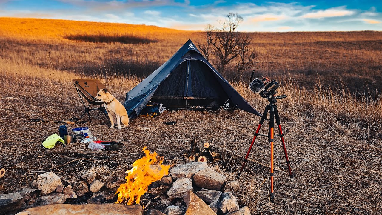 Solo Overnight Camp In The Flint Hills | OneTigris Tetra