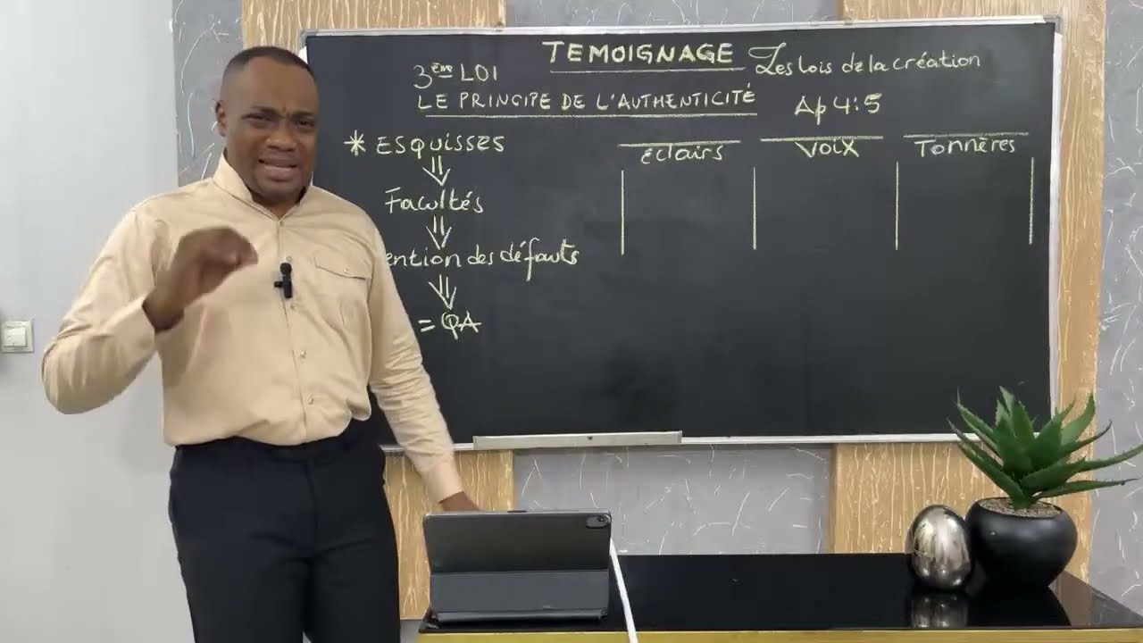 La troisième loi de la création