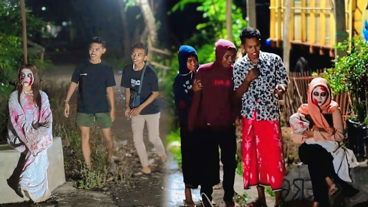 Godaan Hantu Bikin Apes - Prank Hantu Kuntilanak Lucu Terbaru