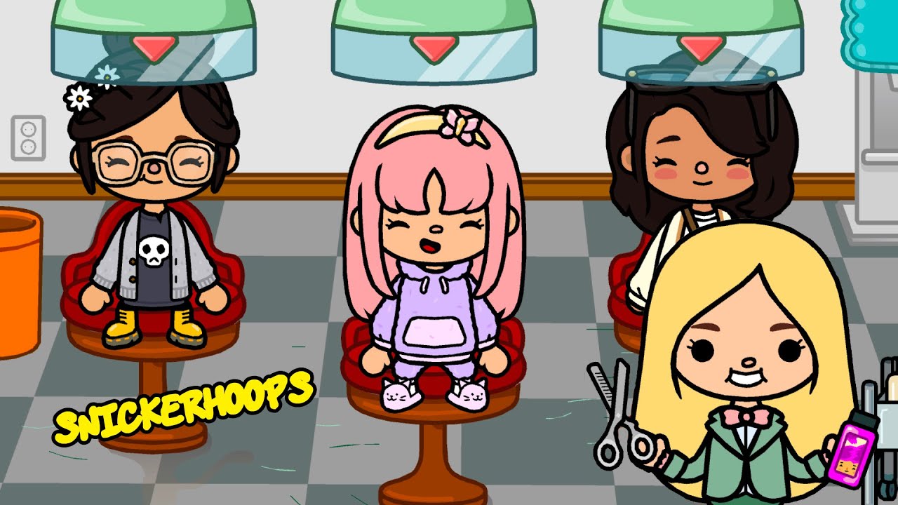 Snickerhoops Gets a Makeover in Toca Life World - Story with VOICE