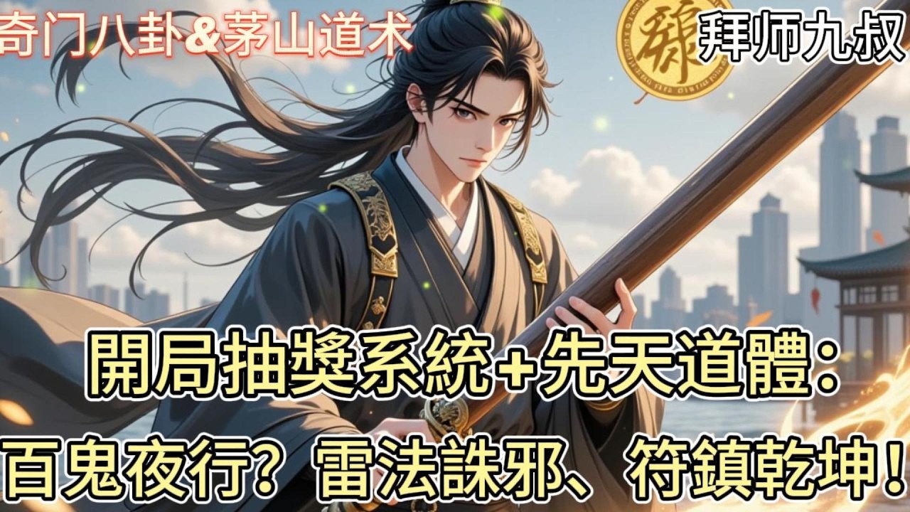穿越九十年代香江，我成了九叔身邊的巡警，開局綁定签到抽獎系統，意外抽到先天道體、閃電奔雷拳。修煉速度快到連九叔都傻眼！#林正英 #鬼魂 #僵尸 #灵异故事 #灵异事件 #系统 #热血