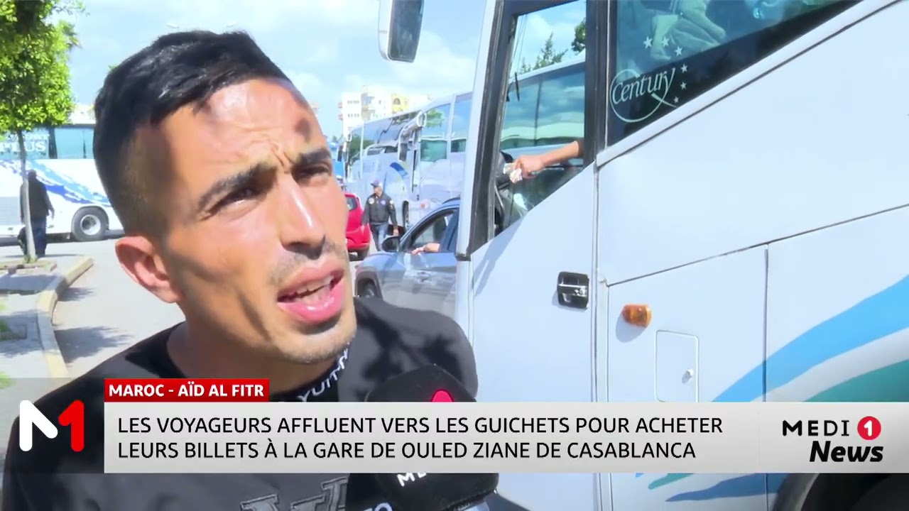 La gare routière d’Ouled Ziane à Casablanca prise d’assaut avant l’Aïd