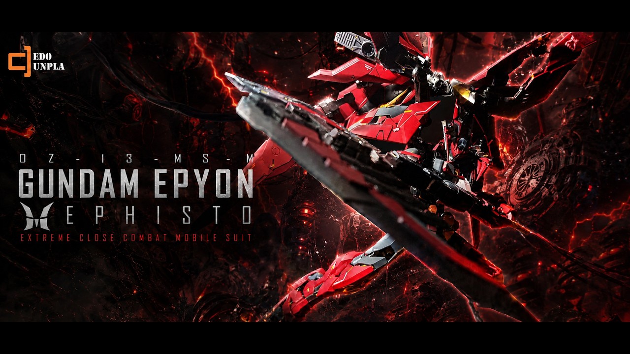 CUSTOM BUILD GUNDAM | GUNDAM EPYON MEPHISTO | CUSTOM BUILD GUNDAM EPYON