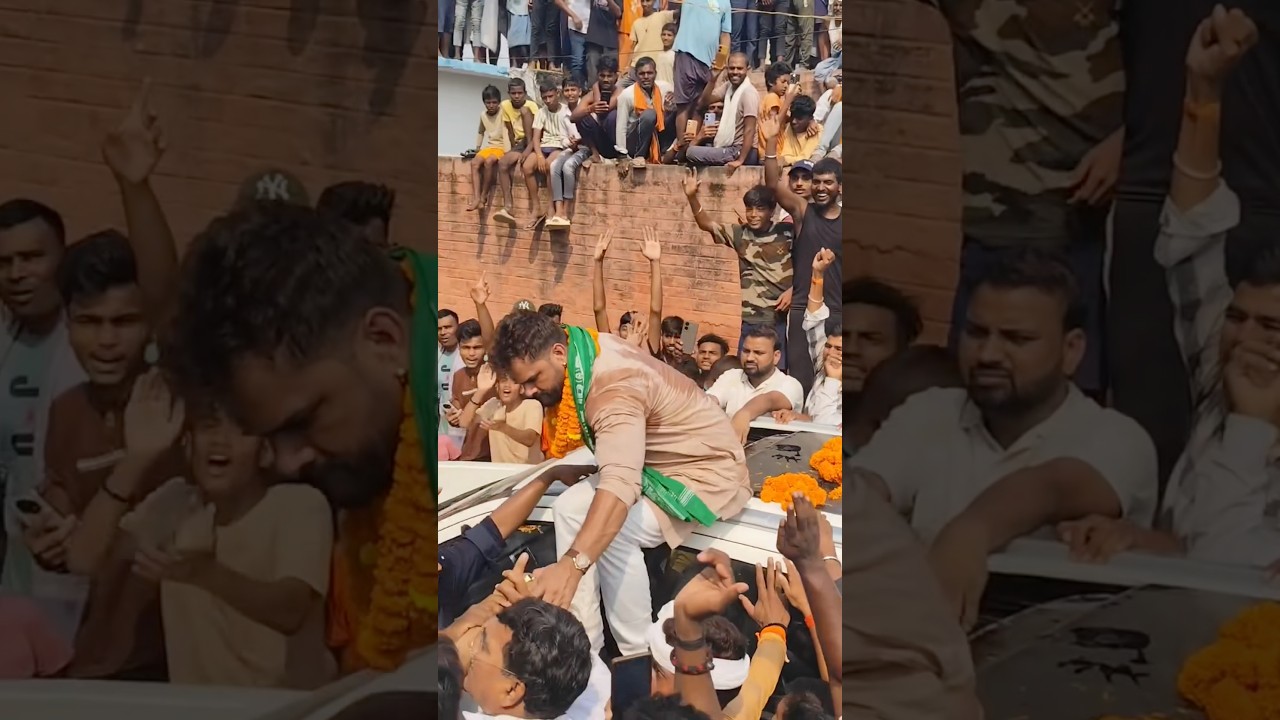Khesari Lal Yadav 😮public😮 ￼#bihar #netaji #politics #bhojpuri #khesari #bhojpurisong #laluyadav