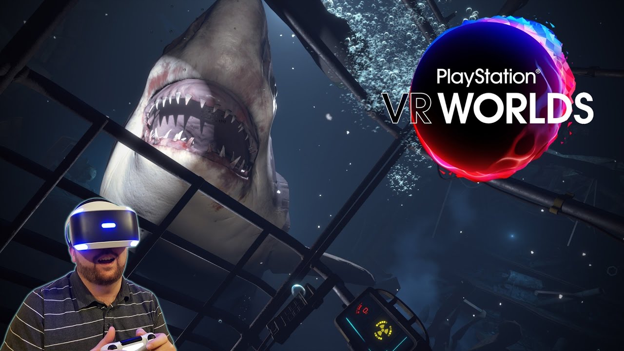 Biggest Shark Ever! - Playstation VR Worlds | Ocean Descent