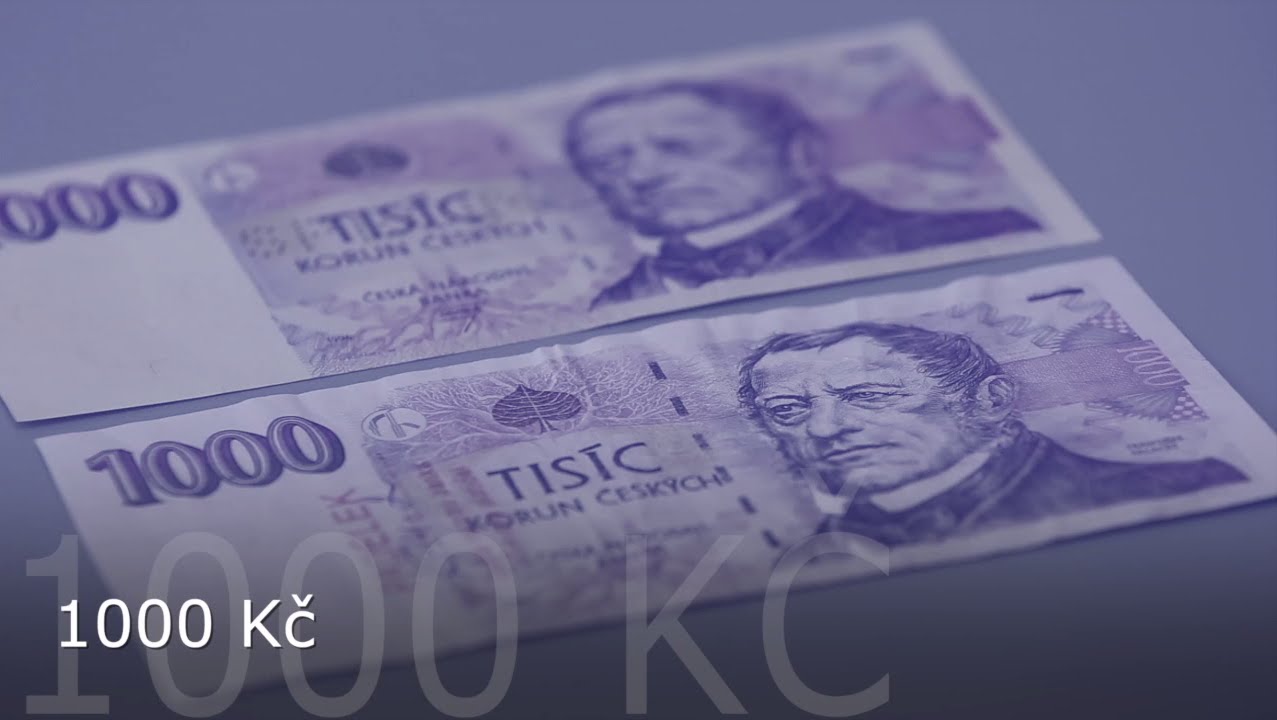 Ukázky padělaných platidel zadržených na území České republiky