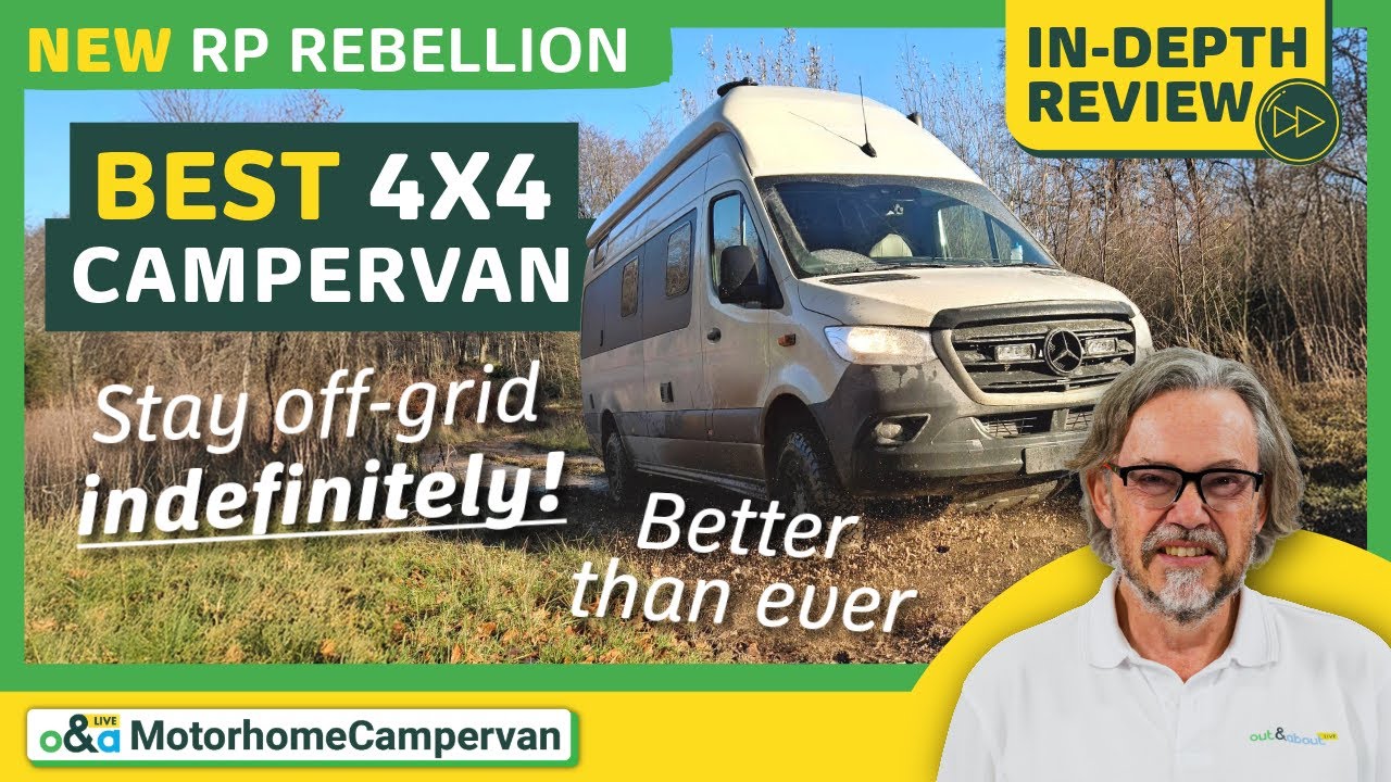 Отправляйтесь в автономное путешествие навсегда: кемпер RP Rebellion 2 AWD Pro Overland