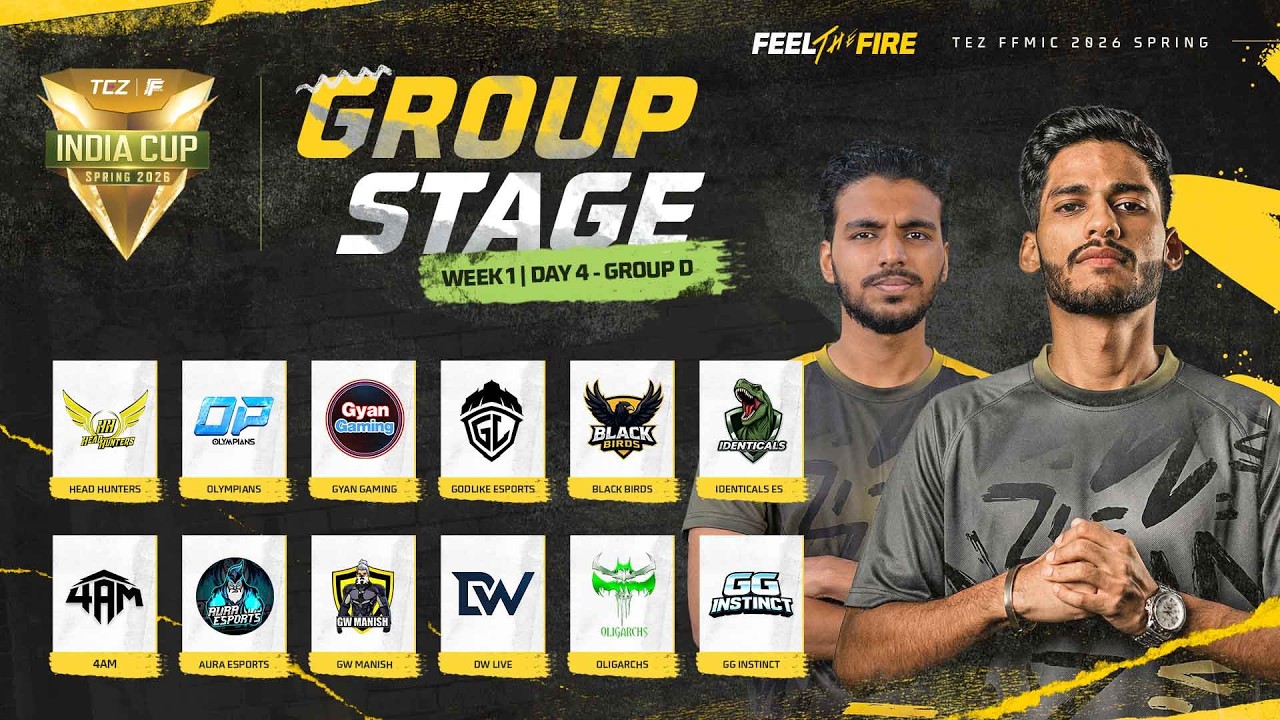 🔴 [HI] TEZ FFMIC 2026 Spring | Group Stage - Week 1 | Day 4 | Group D