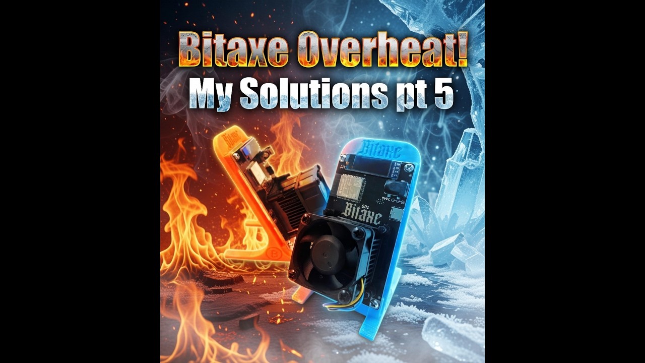 Bitaxe Overheat! My Solutions pt 5