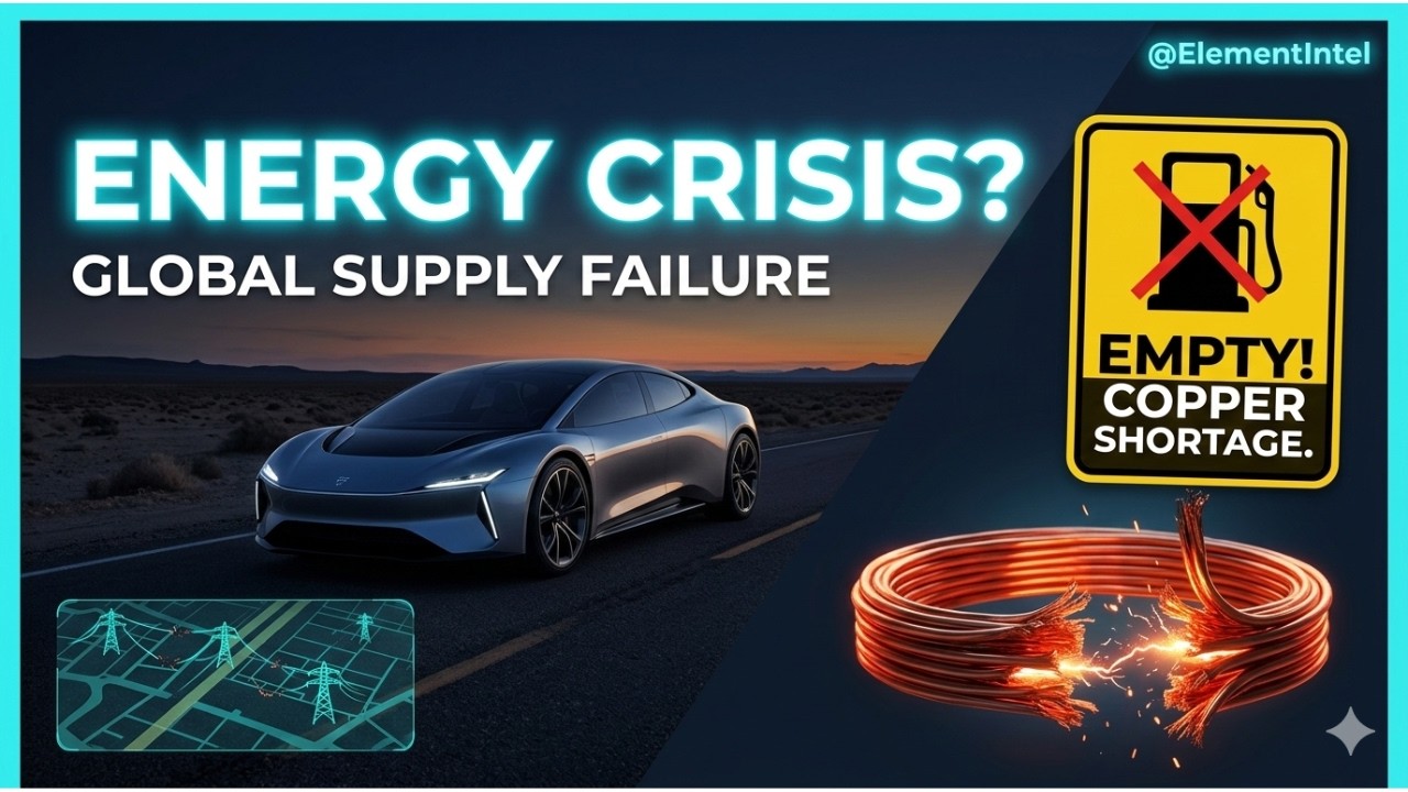 The Copper Crisis: Why the Green Revolution is About to Stall