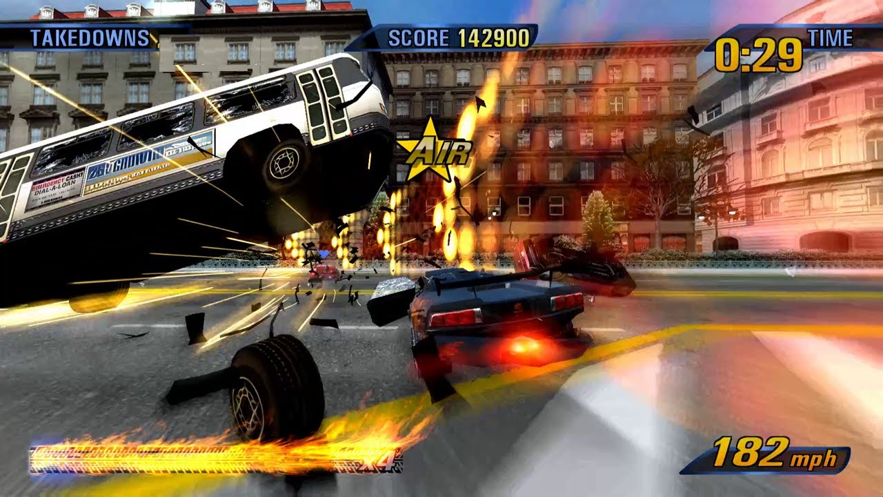 10-Minute Mayhem: Crashbreaker Edition - Winter City || MODDED Burnout 3: Takedown Gameplay || PCSX2