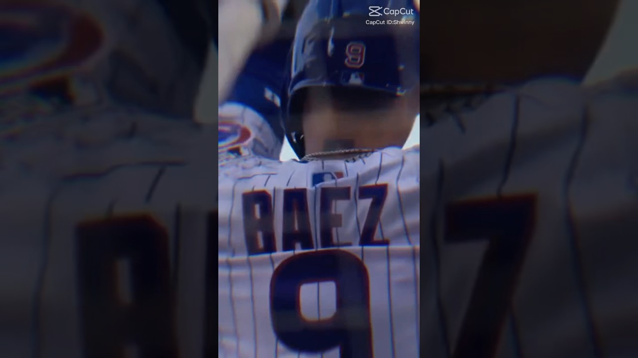 I Miss Prime Javier Baez😭😢😥#javy #cubsbaseball #primeplayers#javierbaez