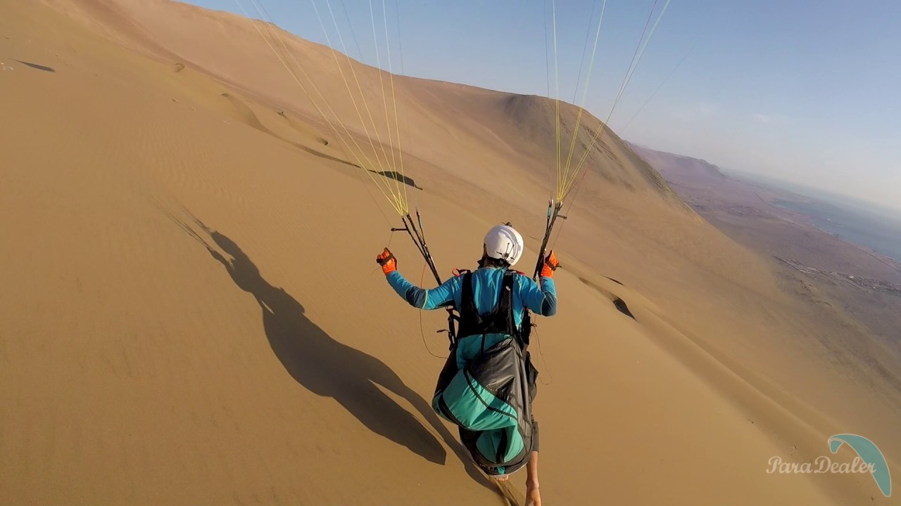 Paradealer.at flying in South America