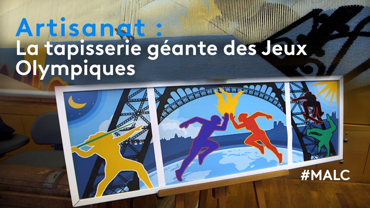 Artisanat : la tapisserie géante des Jeux Olympiques