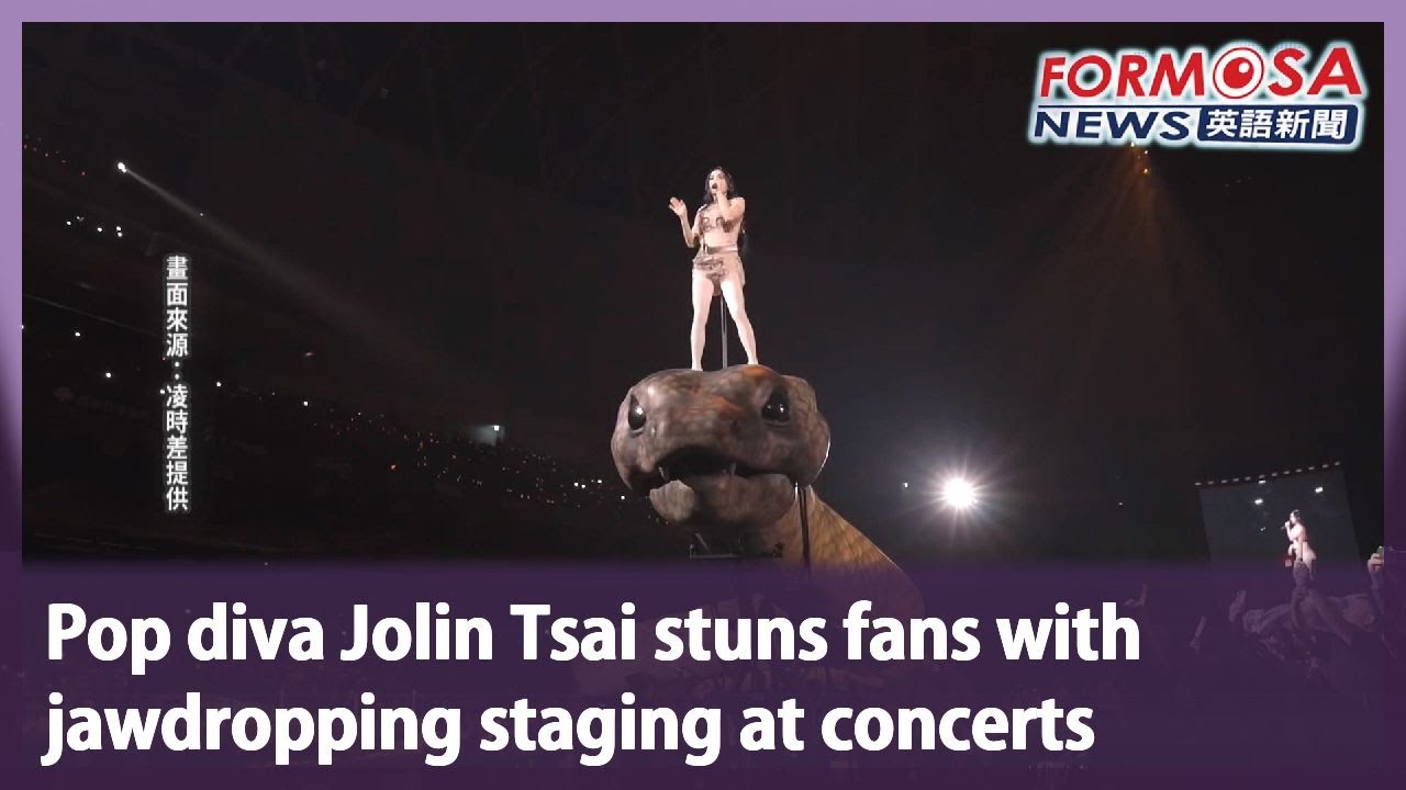 Pop diva Jolin Tsai stuns fans with jawdropping staging at concerts｜Taiwan News