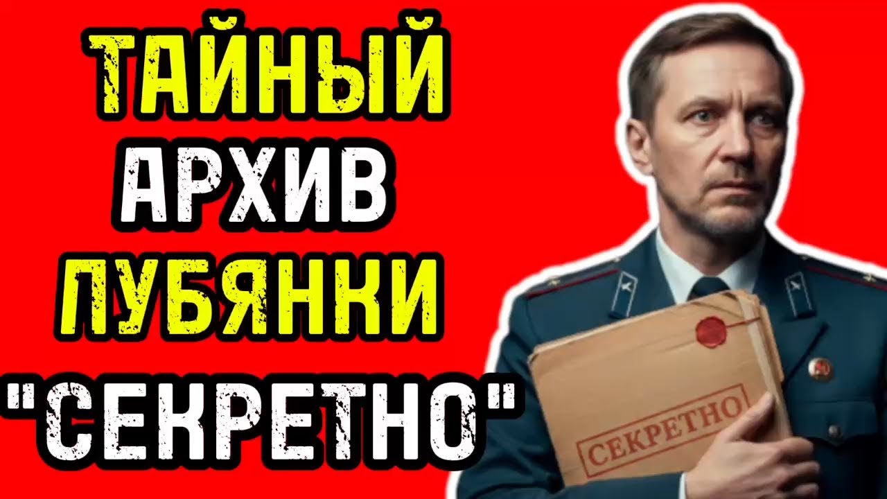 ТАЙНЫЙ АРХИВ ЛУБЯНКИ: ЧТО СКРЫВАЛА ПАПКА ПОД ГРИФОМ «СЕКРЕТНО»?