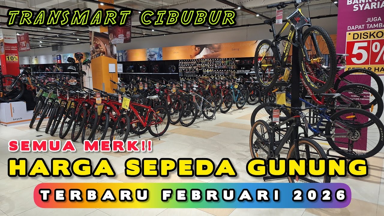 Review Harga Sepeda Gunung 2026 | Semua Merk | Februari 2026