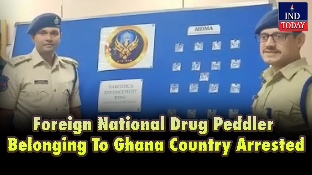 Foreign National Drug Peddler Belonging To Ghana Country Arrested | LangarHouz Police