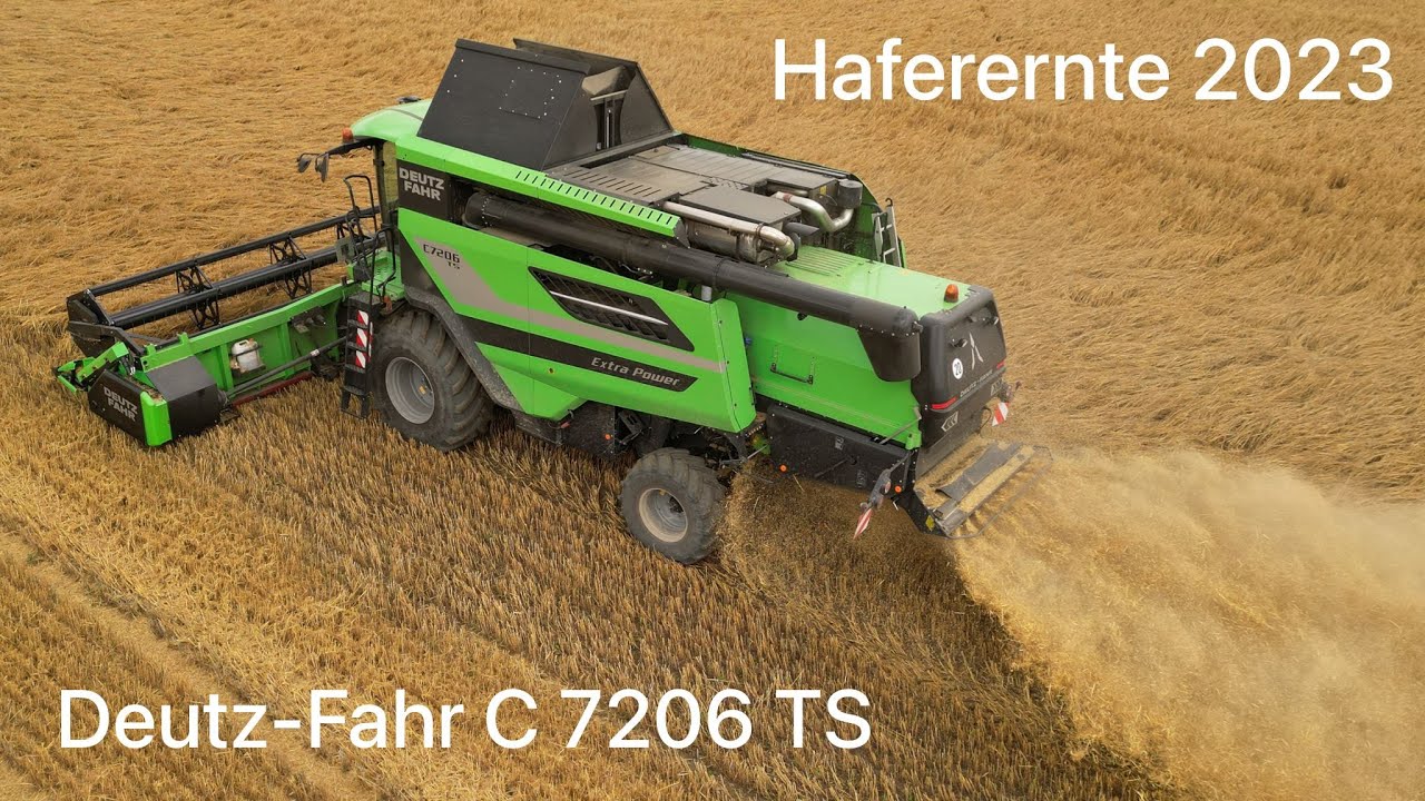 Haferernte 2023 | Deutz-Fahr C 7206 TS | @FirmaEbermann
