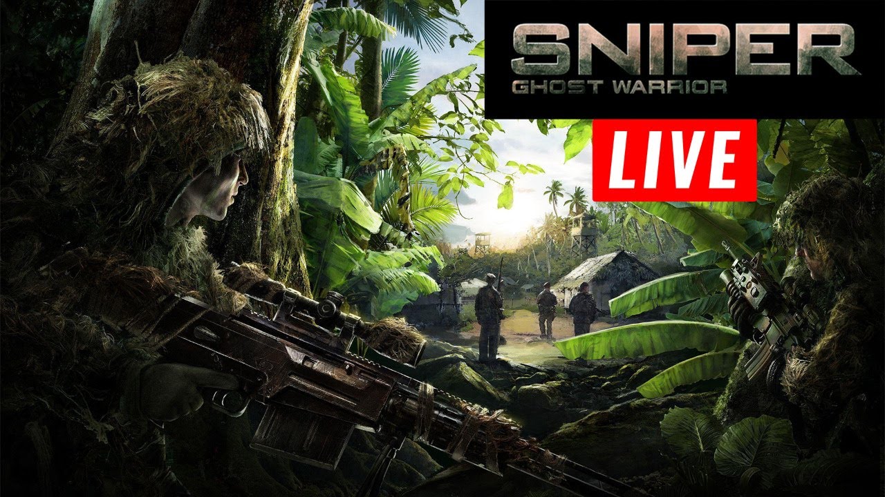 Sniper Ghost Warrior 1 Full Gameplay -  Live Sinhala - දඩයක්කාරයො