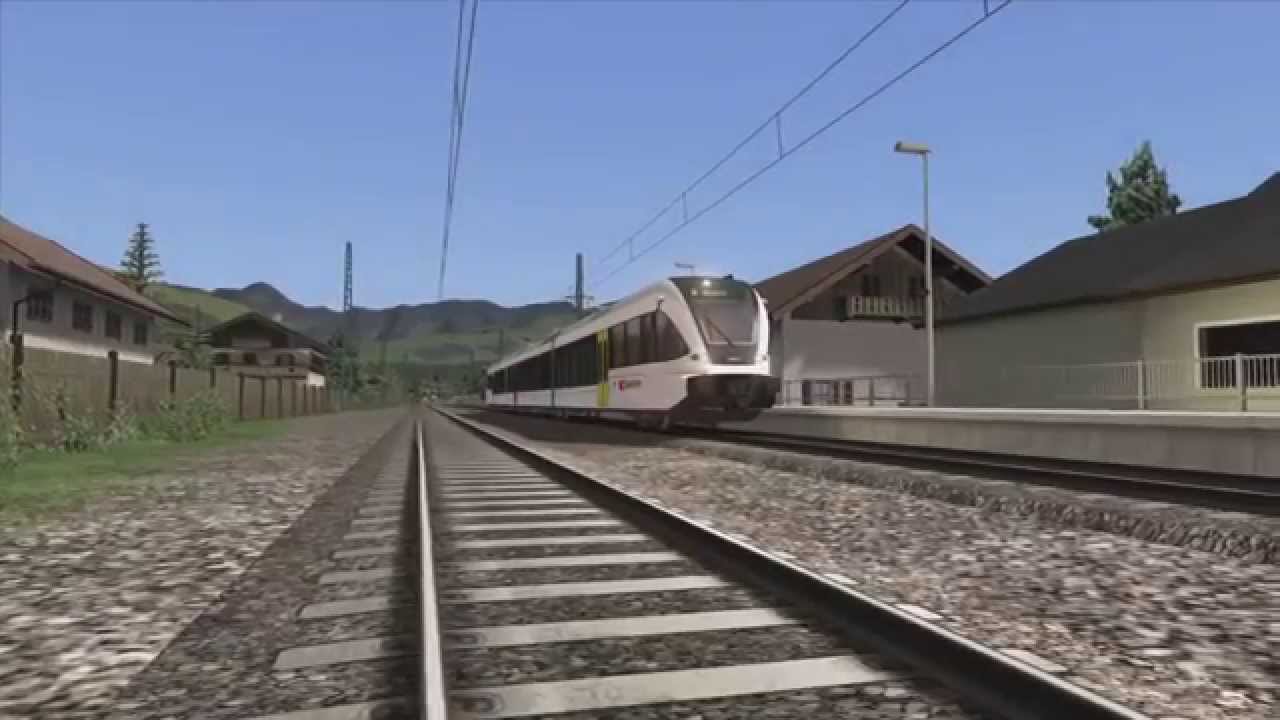 ChrisTrains Stadler GTW E Thurbo