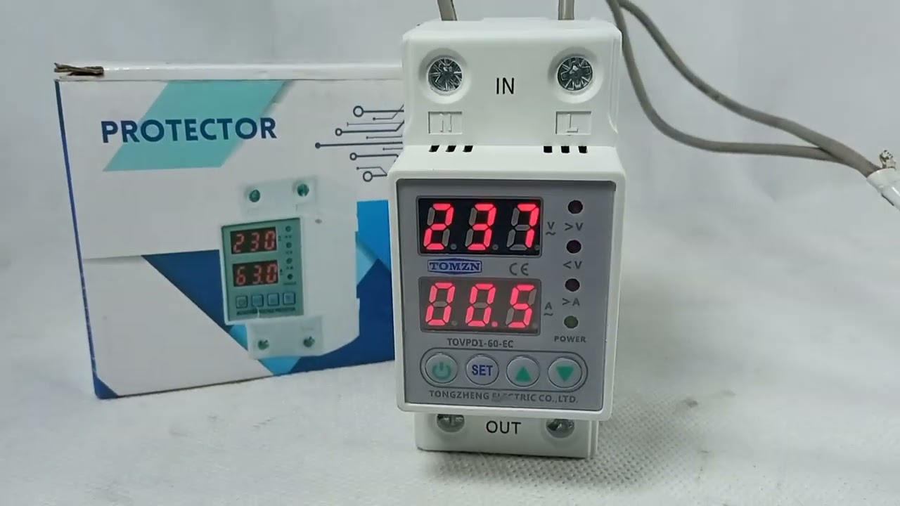 TOMZN Protector Adjustable Over Under Voltage Protective Device TOVPD1-60-EC in Pakistan