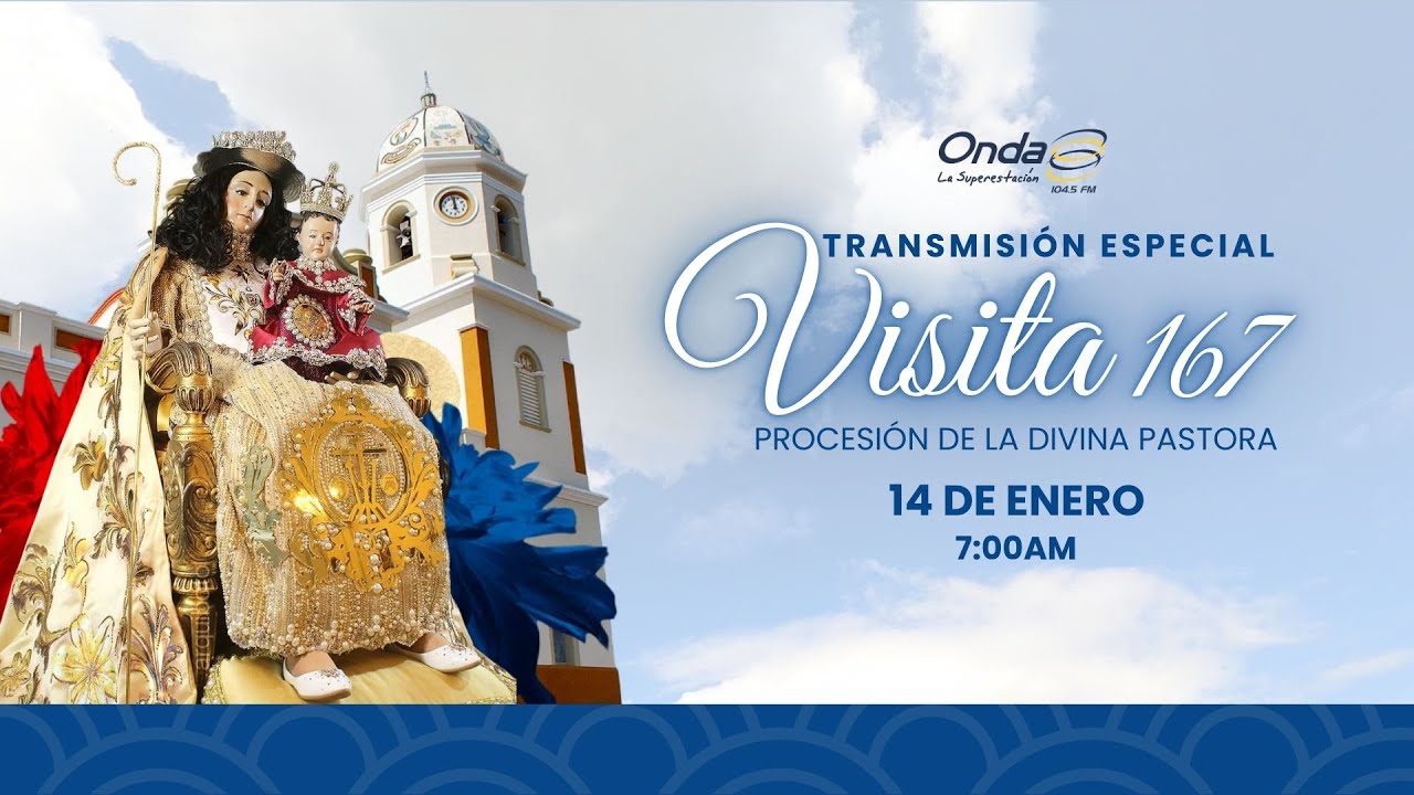 Barquisimeto | #TransmisionEspecial Procesión #167 de la Divina Pastora | (14-01-25) | Onda 104.5 FM