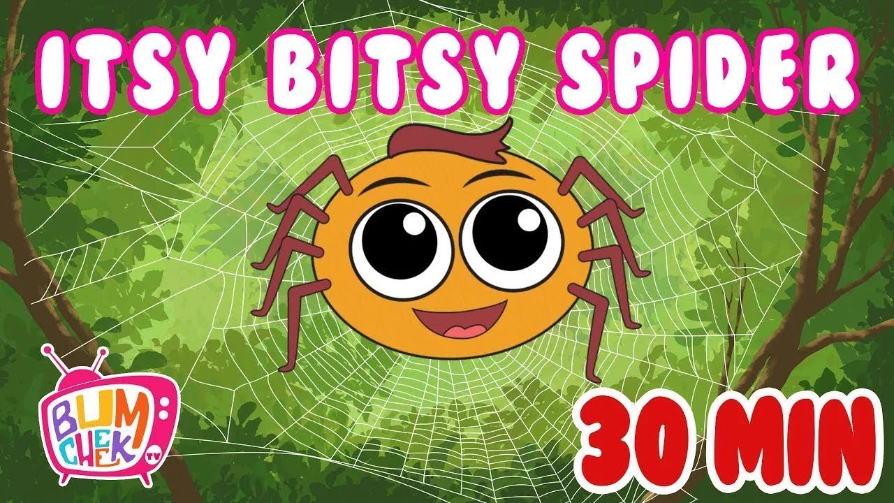 Itsy Bitsy Spider Rhyme | Classic Nursery Song for Kids | Best Nursery Rhymes & Songs | Bumcheek TV