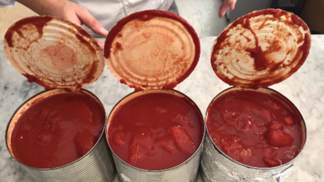 I POMODORI  PELATI D.O.P..... Come sceglierli e perché, inoltre il rispetto della normativa HACCP.