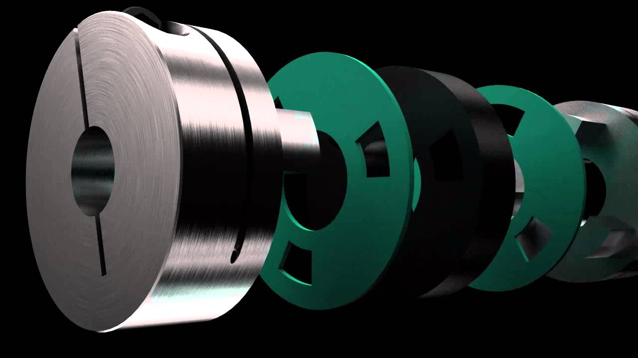 Step-Flex shaft coupling for stepper motors