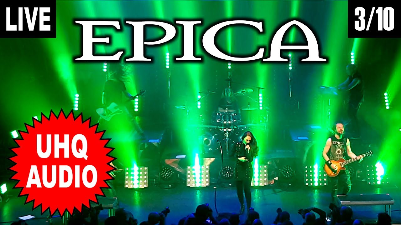 EPICA: Fight Your Demons - London UK 13/4/18 *UHQ AUDIO* 4K UHD (3/10)