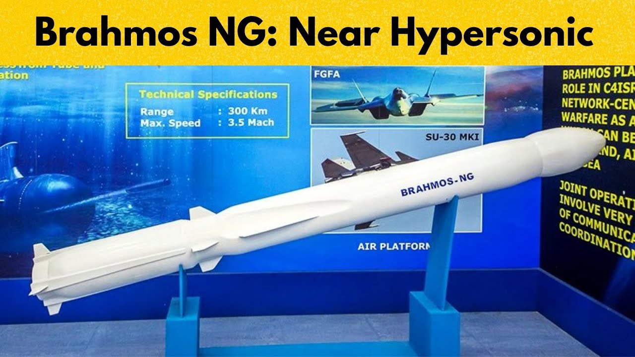 Brahmos NG: почти гиперзвуковая крылатая ракета | на английском языке