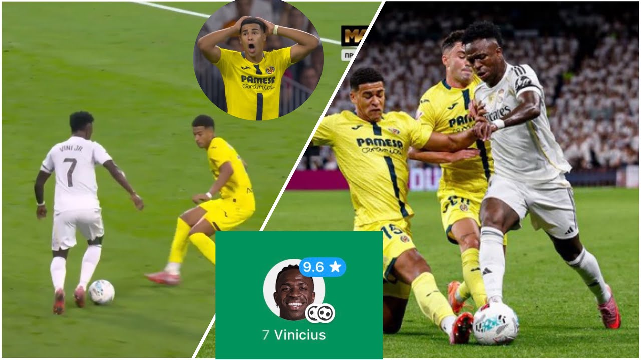 Vinicius jr vs Villarreal (04/10/2025/26) La Liga 
