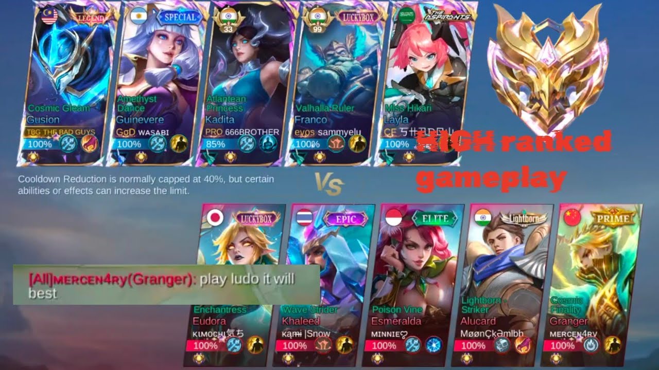 Gusion vs Eudora – Epic Battle | Intense Gameplay