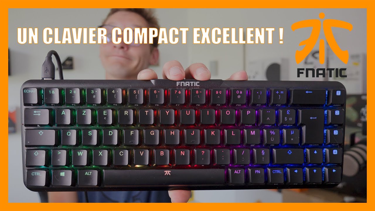 Fnatic Streak65 : mon clavier compact de référence ! [Test]