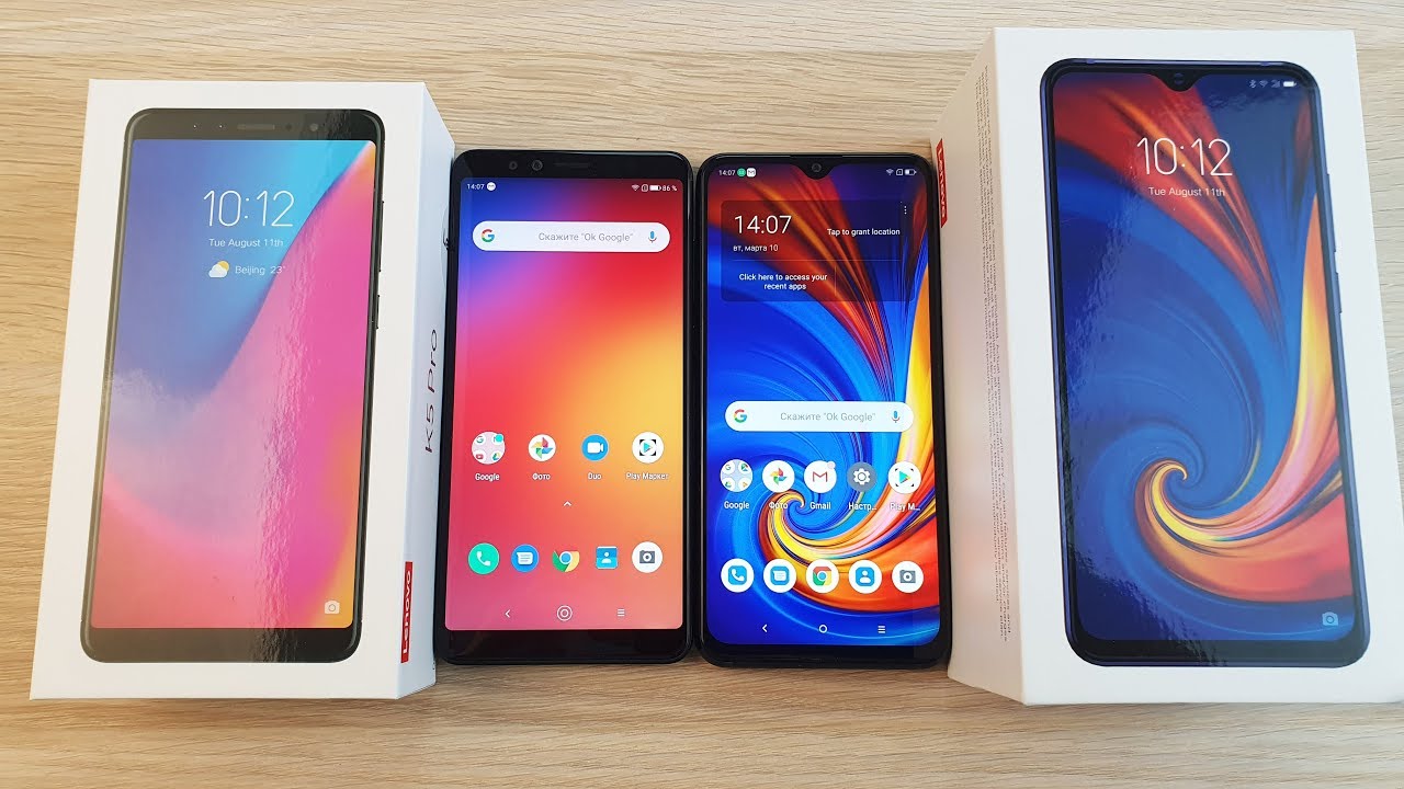 LENOVO K5 PRO VS LENOVO Z5S - ЛУЧШИЕ ТЕЛЕФОНЫ ДО 10000 РУБЛЕЙ. СРАВНЕНИЕ