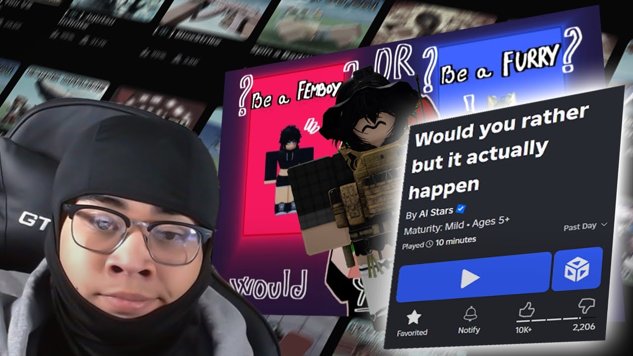 WOULD YOU RATHER ON ROBLOX 😳