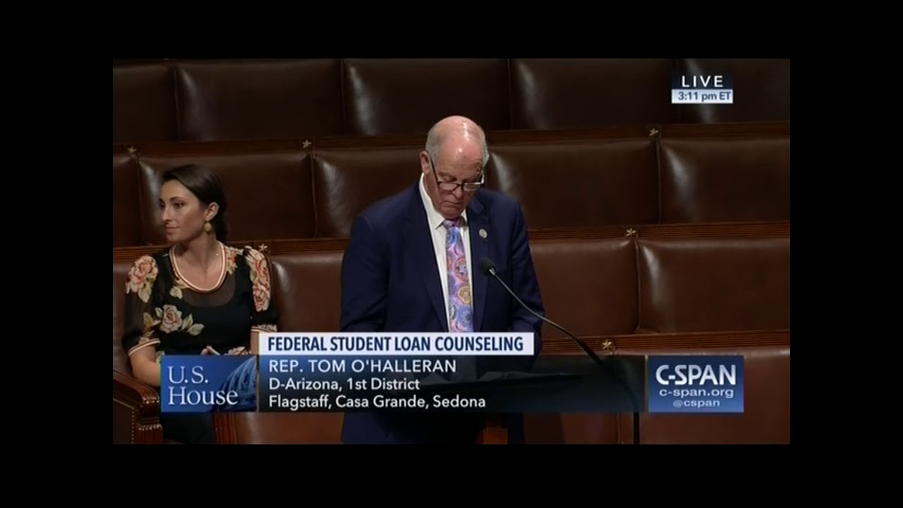 O'Halleran Urges Support for his Amendment to Help Student Borrowers