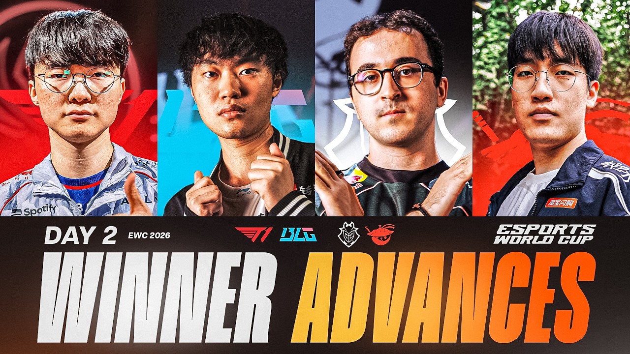 T1 VS BLG & G2 VS AL - EWC PROMOTION MATCHES